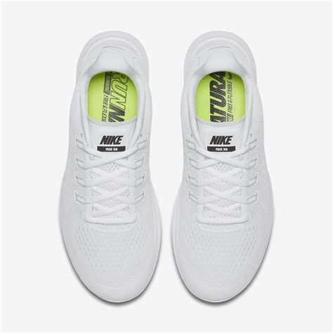 white nike running shoes